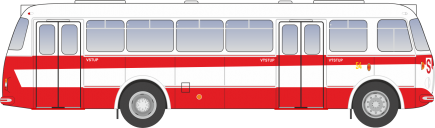 Pravdepodobn&yacute; vzhľad Jelcz MEX 272 E #54