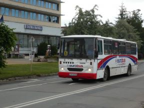Kolízia autobusu #SN-602AN s dodávkou na Duklianskej ulici