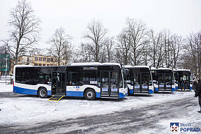 Popradská MHD s ďalšími novými autobusmi Mercedes-Benz