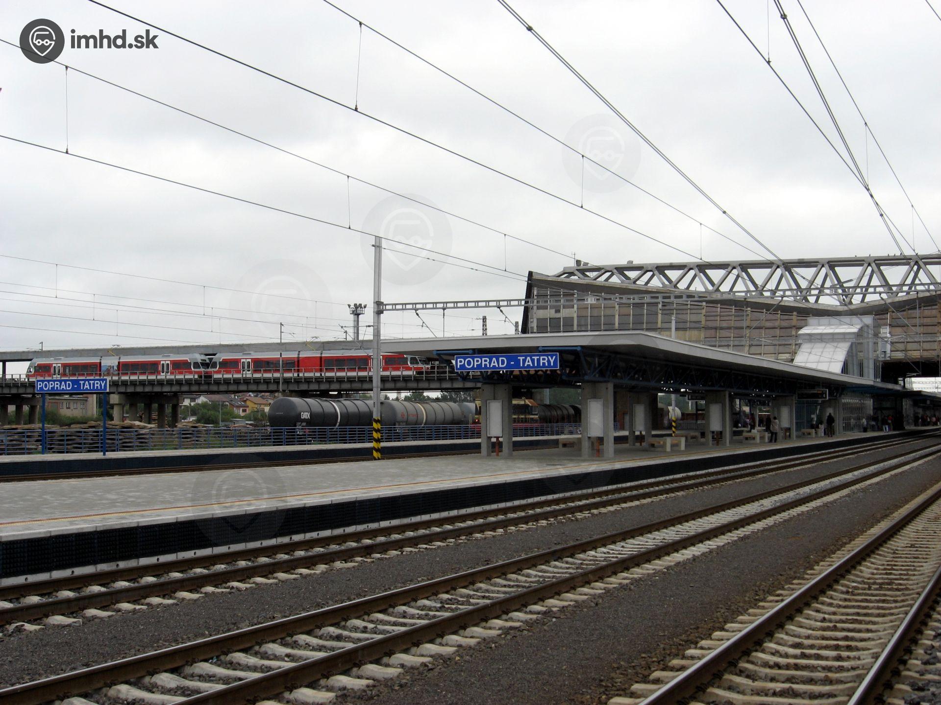 Stanica v Poprade po modernizácii