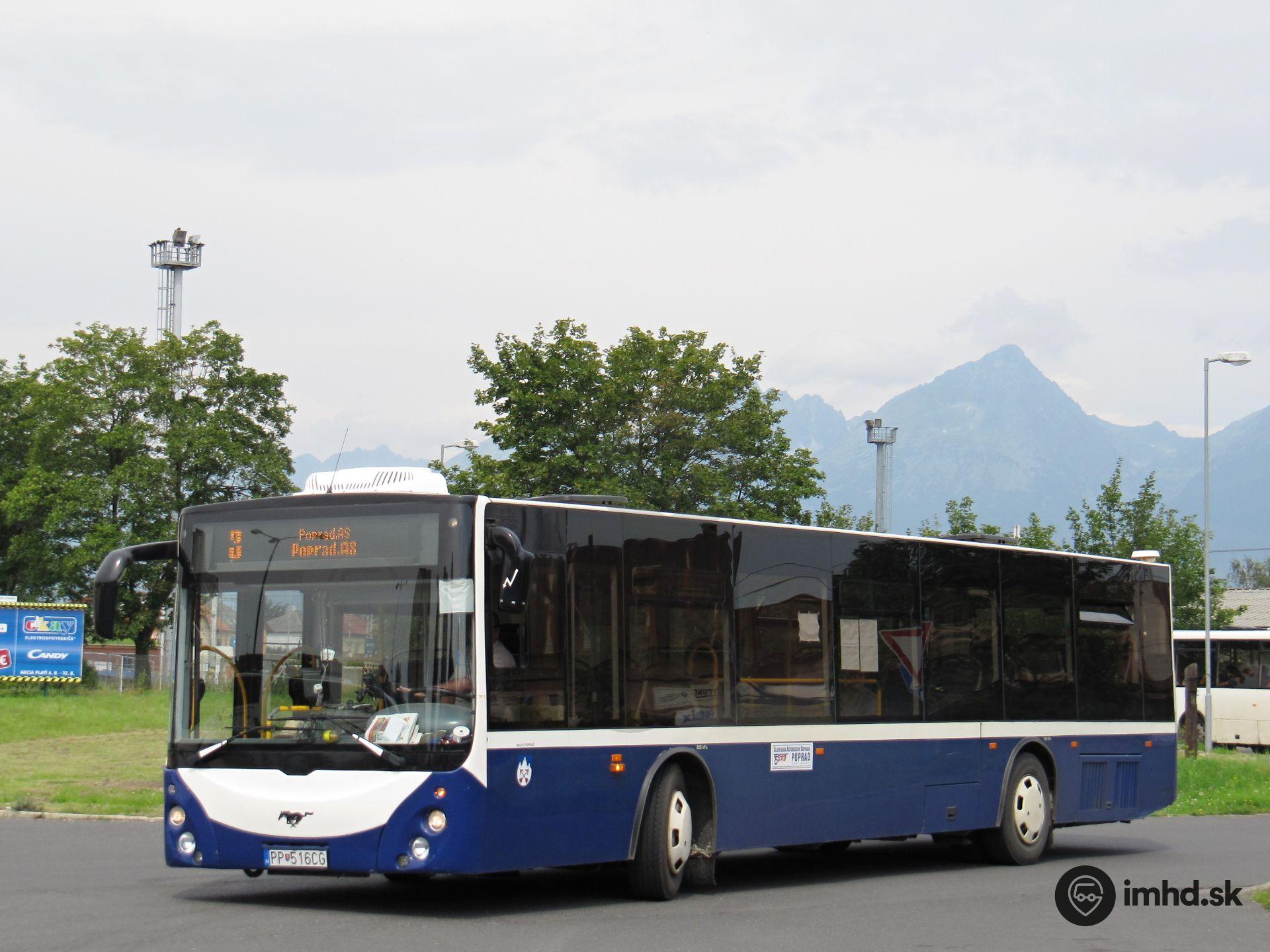 Leonis #PP-516CG prichádza na autobusovú stanicu