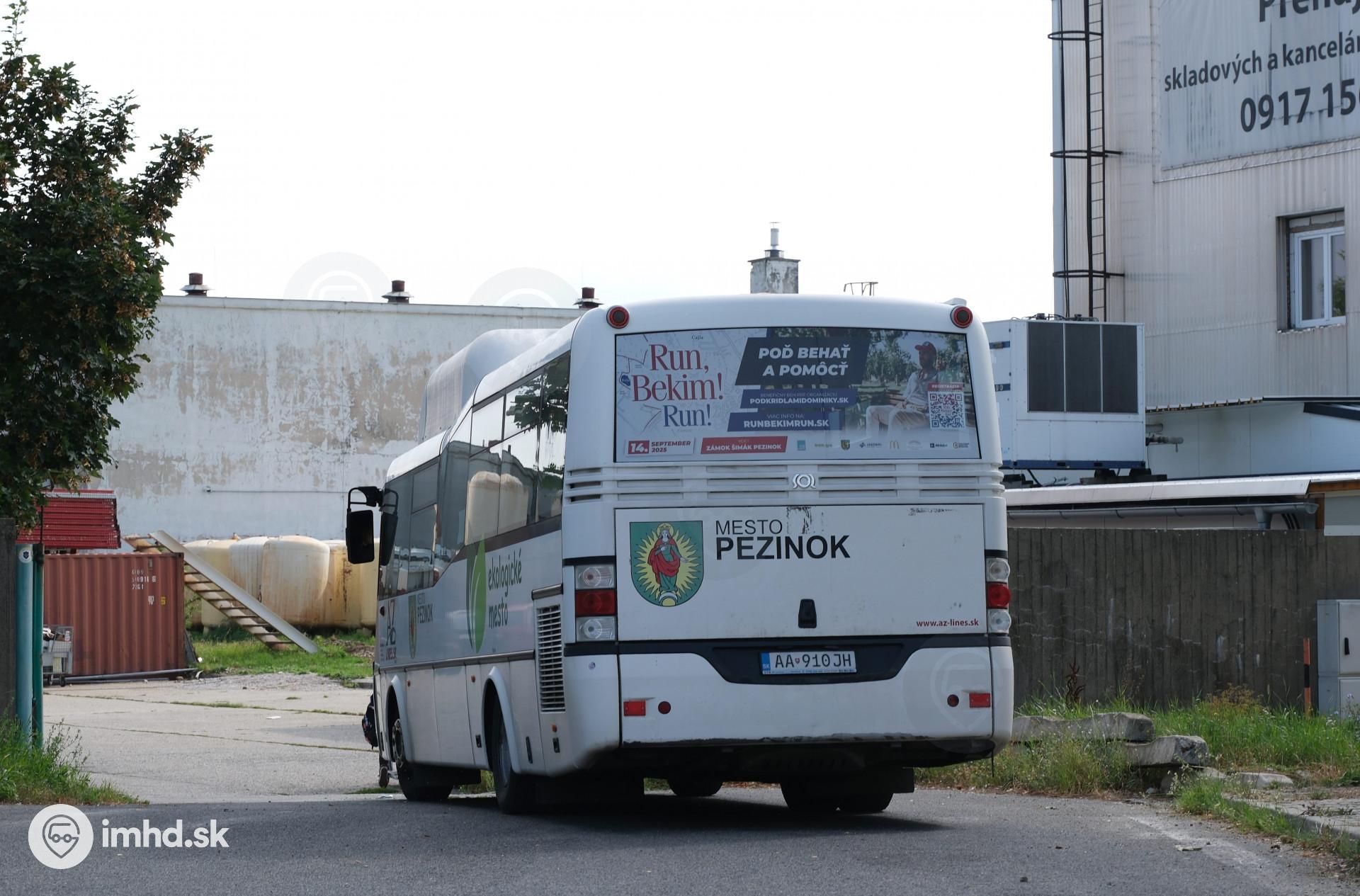 Pezinok #AA-910JH • imhd.sk Slovensko a svet