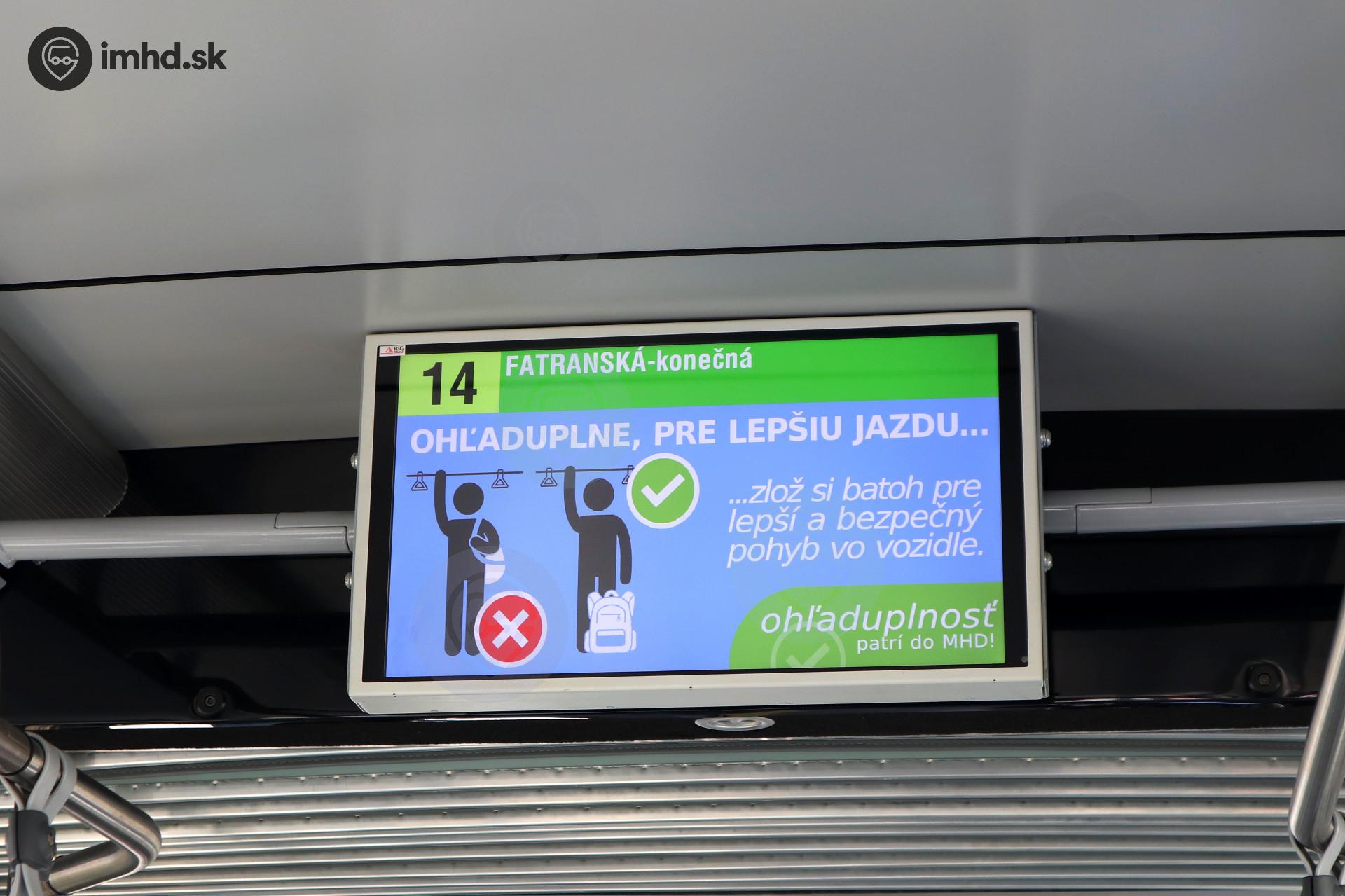 Informations inside and outside vehicles (10 Jul 2021) • imhd.sk Trnava