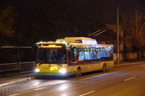 Premávka vianočného trolejbusu (5. – 31.12.2019)