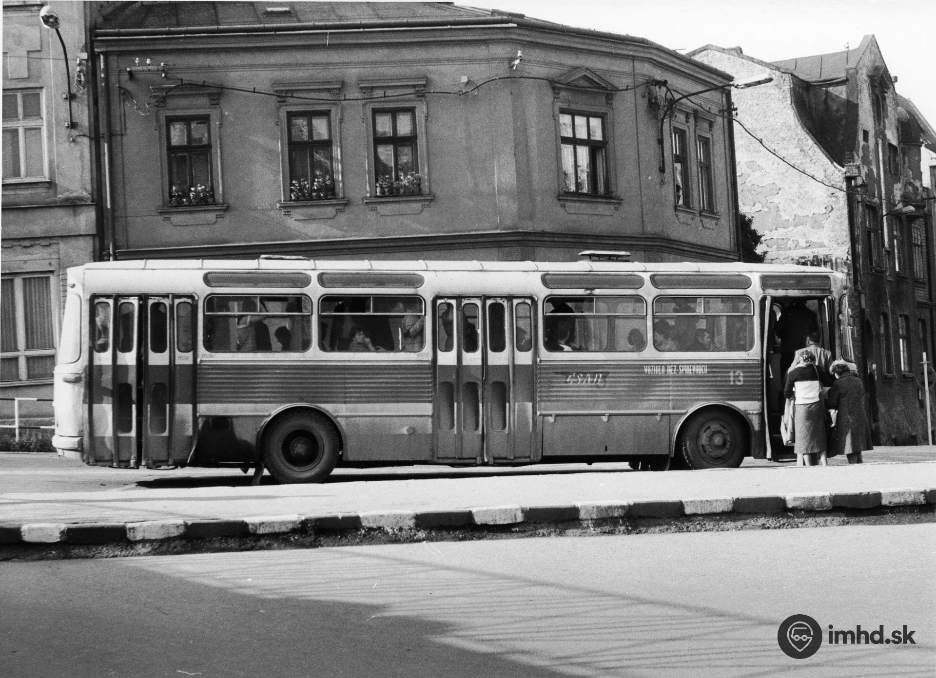Jeden z prvých autobusov Karosa ŠM 11