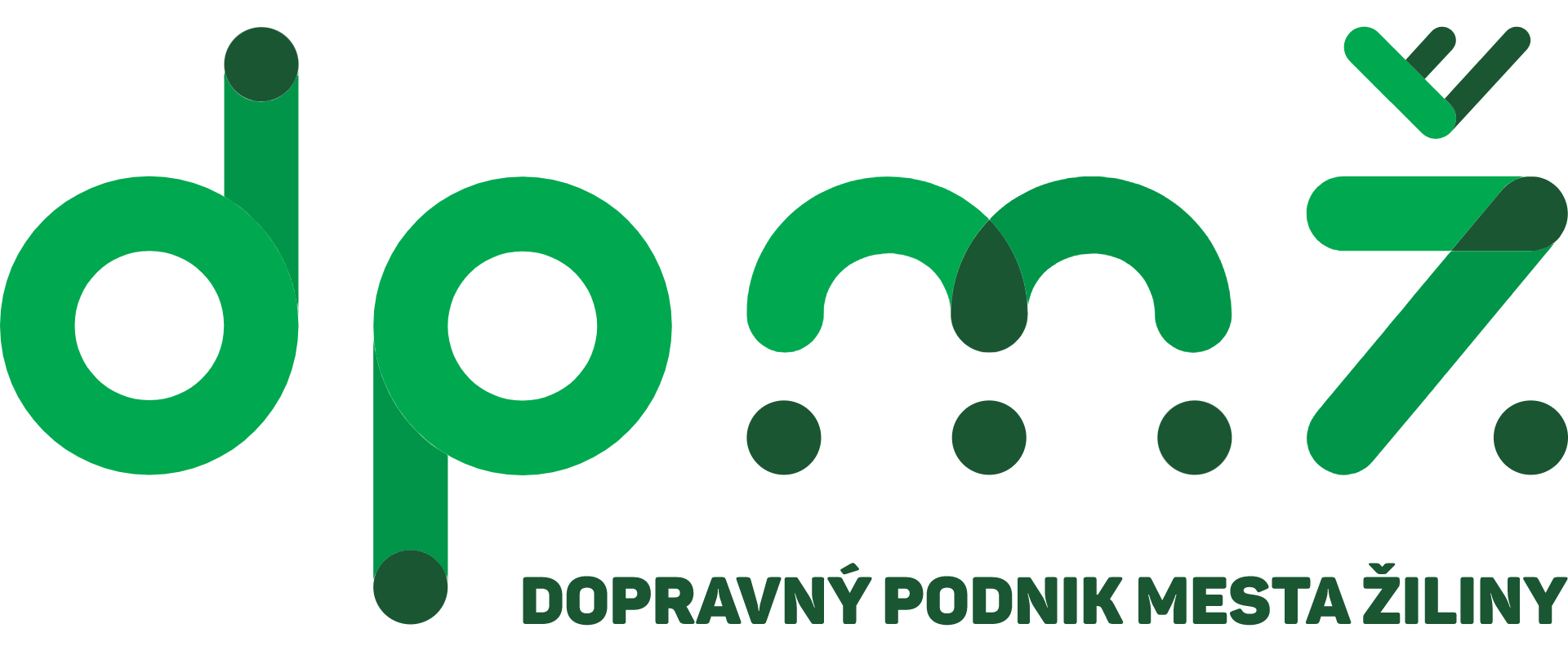 Logo DPMŽ predstavené v roku 2022