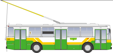 Škoda 14 Tr 14/7 #223 po GO v DSZO