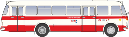 Škoda 706 RTO MTZ #21 (ex DP hl. m. Prahy)