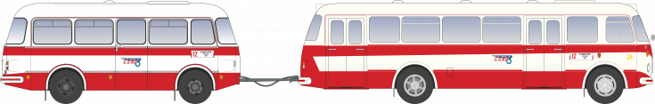 Škoda 706 RTO + Jelcz PO-1E