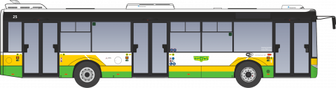 Solaris Urbino 12 III #25 v stave z roku 2019